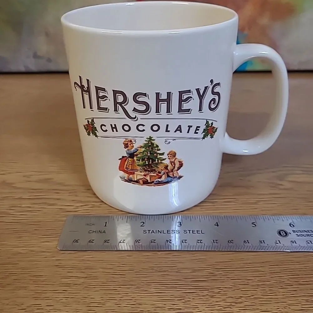 Galerie Hershey's Chocolate Jumbo Mug Huge Christmas Coffee Hot Cocoa Tea